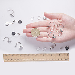 Diy pendientes de fabricación&nbsp;DIY-SC0008-90P-12mm