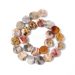 Brins de perles d'agate en dentelle folle naturelle&nbsp;G-O120-13