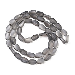 Chapelets de perles en verre électroplaqué&nbsp;EGLA-C009-01B-PL02