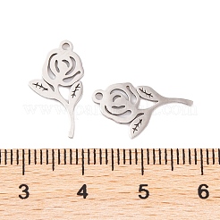 Pendentifs en acier inoxydable 201 anti-ternissement 5 pièce&nbsp;STAS-M056-06P
