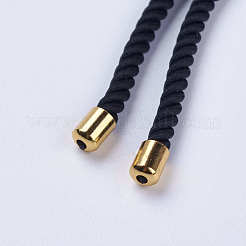 Nylon Twisted Cord Armband machen&nbsp;MAK-F018-04G-RS