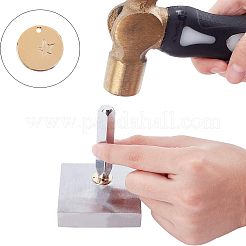 Messing-Anhänger&nbsp;KK-FH0001-03G-NF