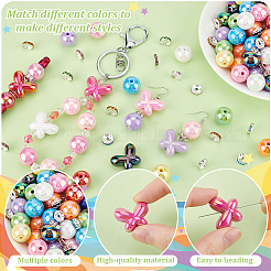 DIY Perlenstift Schmetterling Perlen Zubehörse Kits&nbsp;DIY-PH0023-87