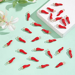 Colgantes de esmalte de aleación 50pcs&nbsp;ENAM-ME0001-02