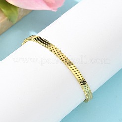 Pulseras de cadena de serpiente de acero inoxidable 304 para mujer&nbsp;LS-BJEW-U019-04G-02