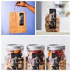 Geschenkanhänger aus Papier mit Blumenmuster&nbsp;X-DIY-C011-01A
