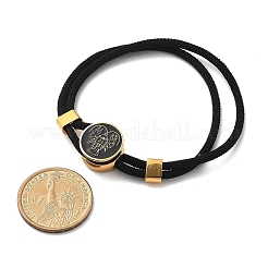 Pulseras de múltiples hilos con cordones de nailon de constelación&nbsp;BJEW-U016-01A-05