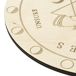 Planche de pendule en bois&nbsp;DJEW-F017-01L