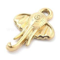Placcatura ionica (ip) ciondoli in acciaio inossidabile 304&nbsp;STAS-P379-07A-G