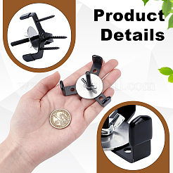 4 sac de supports muraux dissimulés en aluminium robuste pour casques de football&nbsp;ODIS-TW0001-05
