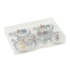 7 Stück Mondlegierungsanhänger&nbsp;PALLOY-FS00069