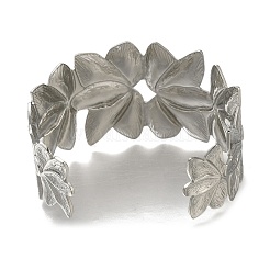Anillo de puño de acero inoxidable 304 para mujer&nbsp;RJEW-U025-03P
