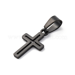 Pendentifs en acier inoxydable 304 avec placage ionique (IP)&nbsp;STAS-H453-03B