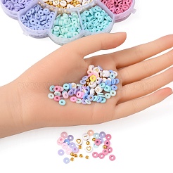 DIY bunte Fimo Perlen Schmuckherstellung Kit&nbsp;DIY-FS0002-13