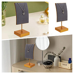 Espositori per orecchini in velluto e lega&nbsp;ODIS-WH0061-69A