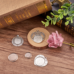 Set zur Herstellung von Anhängern aus Legierung im tibetischen Stil&nbsp;DIY-BY0001-18