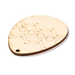 Bricolage artisanat pendentifs de découpes en forme d'oeuf de pâques&nbsp;AJEW-P087-B01-15