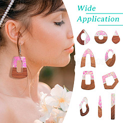 DIY-Set zur Herstellung von zweifarbigen Ohrhängern&nbsp;DIY-TA0009-01A