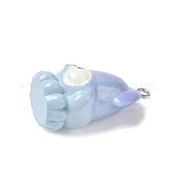 Pendentifs en résine opaque à thème marin&nbsp;RESI-P047-01A-P