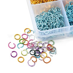 36 g offene Biegeringe aus Aluminiumdraht in 18 Farben&nbsp;FIND-FS0001-82