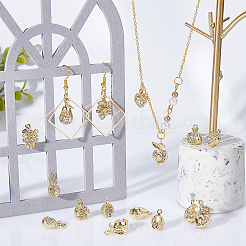 16 stücke 8 stil rack plattierung legierung charms&nbsp;FIND-CA0006-28