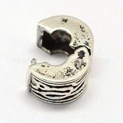 Legierung europäischen Stil Spangen&nbsp;X-PDLC-R001-08AS