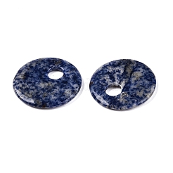 Natürlicher Jaspisanhänger mit blauem Fleck&nbsp;G-T138-177B