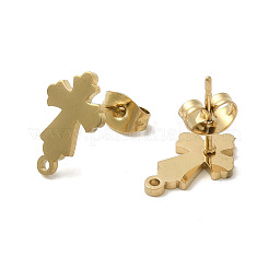 Accesorios para pendientes de acero inoxidable 304 con revestimiento iónico (IP)&nbsp;STAS-I206-24G