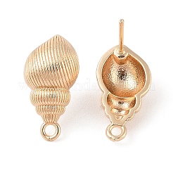 Risultati di orecchini a bottone in ottone stile oceano&nbsp;KK-N256-09B-G