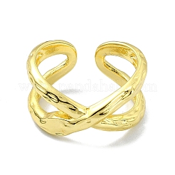Offener Manschettenring aus Messing&nbsp;RJEW-B051-35G