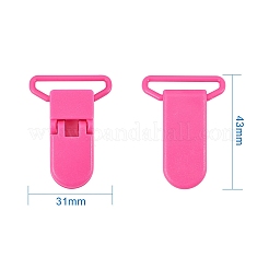 80 clip per porta ciuccio in plastica ecologica a 20 colori&nbsp;KY-PH0007-03