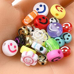 Perles acryliques de styles mixtes&nbsp;DIY-YW0008-44