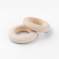 Anneaux de liaison en bois non fini&nbsp;X-WOOD-Q024-10