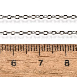 Collana a catena in acciaio inossidabile 304 anti-ossidazione&nbsp;STAS-T040-PJ204-50