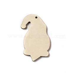 Ciondoli grandi natalizi in legno stampato monofacciale&nbsp;WOOD-H102-01A