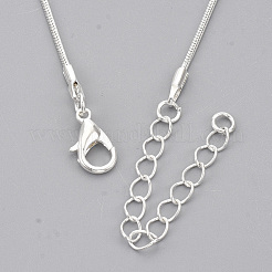 Latón cadena de la serpiente reronda el collar&nbsp;MAK-T006-11A-S