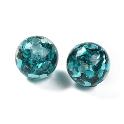 Résine transparente avec perles pailletées&nbsp;RESI-G110-02E