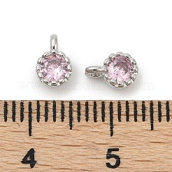 Pendentifs en laiton zircon cubique pavé&nbsp;KK-H204-03P-04