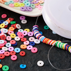 DIY Heishi Bead Stretch Armbänder machen Kits&nbsp;DIY-TA0003-22