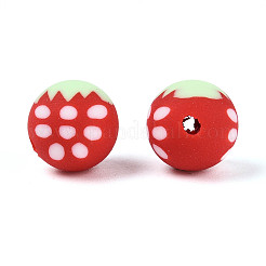 Früchte Thema handgemachte Polymer Clay Perlen&nbsp;CLAY-T022-04F