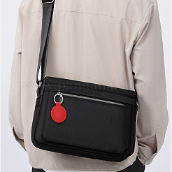 10 Schlüsselanhänger aus PU-Leder&nbsp;KEYC-CL0001-34B