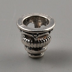 Tibetischen Stil Legierungskorn Kegel&nbsp;FIND-WH0291-06B-AS