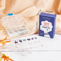 Kit fai da te per orecchini anti-malocchio&nbsp;DIY-SC0017-83