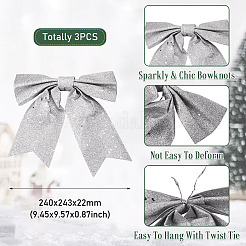 Fiocchi glitterati in poliammide&nbsp;DIY-TAC0051-010B