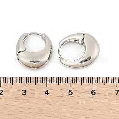 Orecchini a cerchio in ottone per le donne&nbsp;LS-EJEW-U041-01P