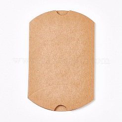Cajas de regalo del favor de la boda del papel de Kraft&nbsp;CON-WH0037-B-12
