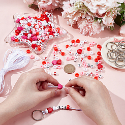Kit fai da te per realizzare portachiavi per San Valentino/Festa della mamma&nbsp;DIY-BM0001-37