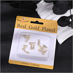 20 Stück 2 Stile Messing Charms&nbsp;KK-BBC0022-49