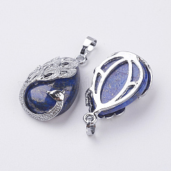 Natürliche Lapislazuli Anhänger&nbsp;G-E442-04Q