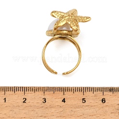 Offene Manschettenringe aus Edelstahl 304 für Damen&nbsp;SA-CBAF36C-09G